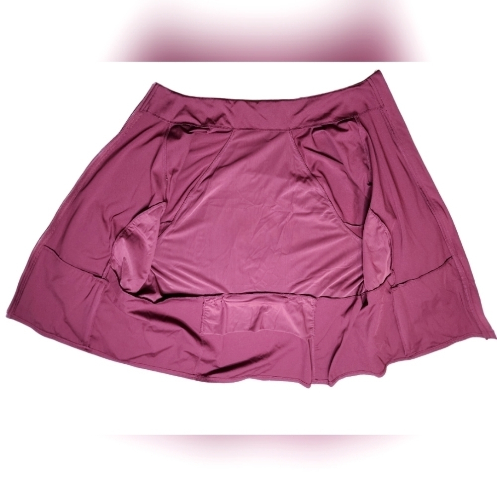 Fabletics Trinity Performance Jacket, 2x, Maroon - image 5